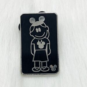 🔮 5/$25 Disney Stick People Daughter With Mouse‎ Ears Pin